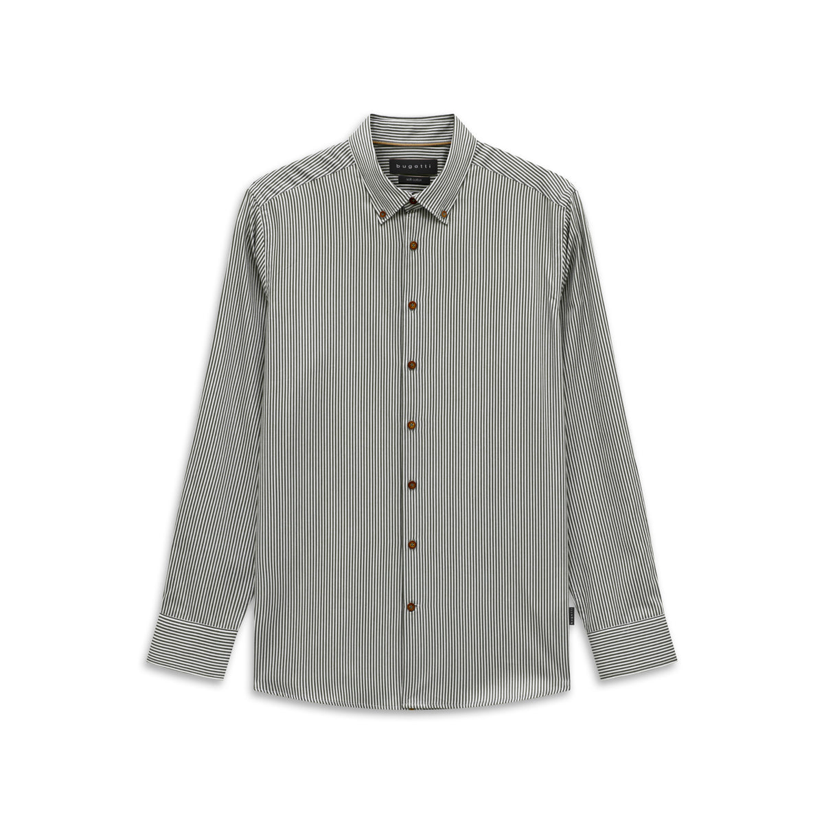 Bugatti 9350 28507F 180 Olive Casual Shirt