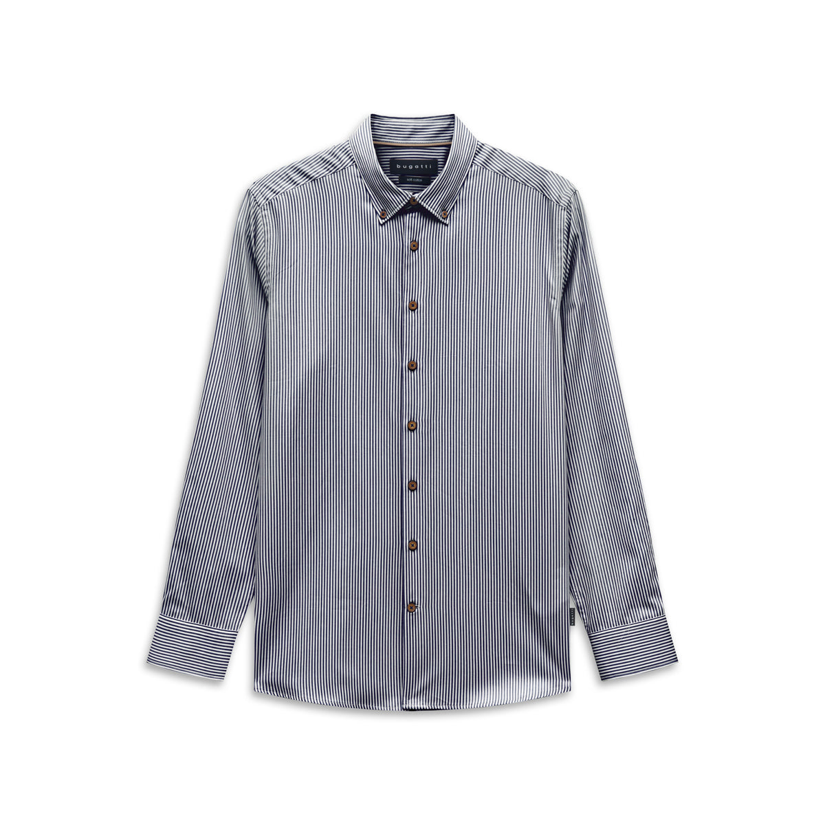 Bugatti 9350 28507F 390 Navy Blue Casual Shirt