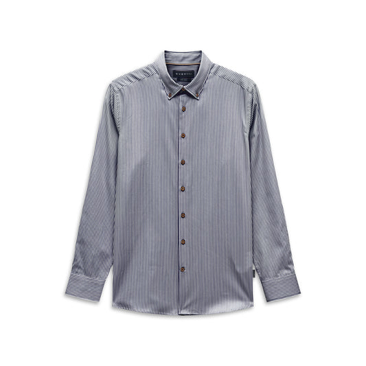 Bugatti 9350 28507F 390 Navy Blue Casual Shirt