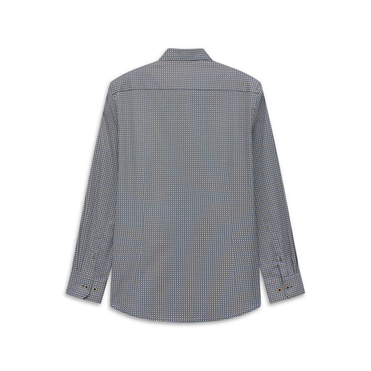 Bugatti 9350 28508F 390 Navy Blue Casual Shirt