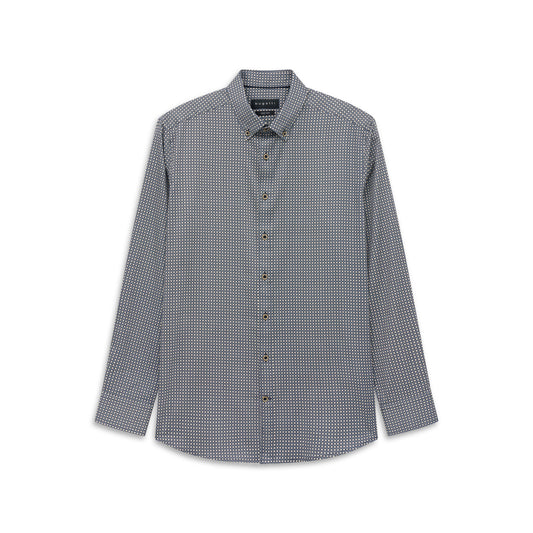 Bugatti 9350 28508F 390 Navy Blue Casual Shirt