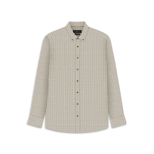 Bugatti 9350 28511F 320 Light Blue Casual Shirt