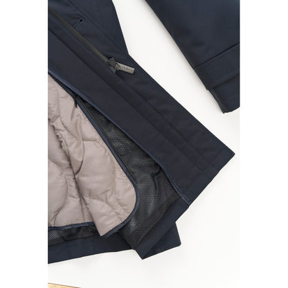 Bugatti 939911 99010 390 Navy Blue Poplin Coat