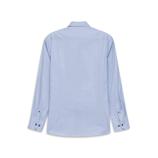 Bugatti 9750 18504E 370 Navy Blue Casual Shirt