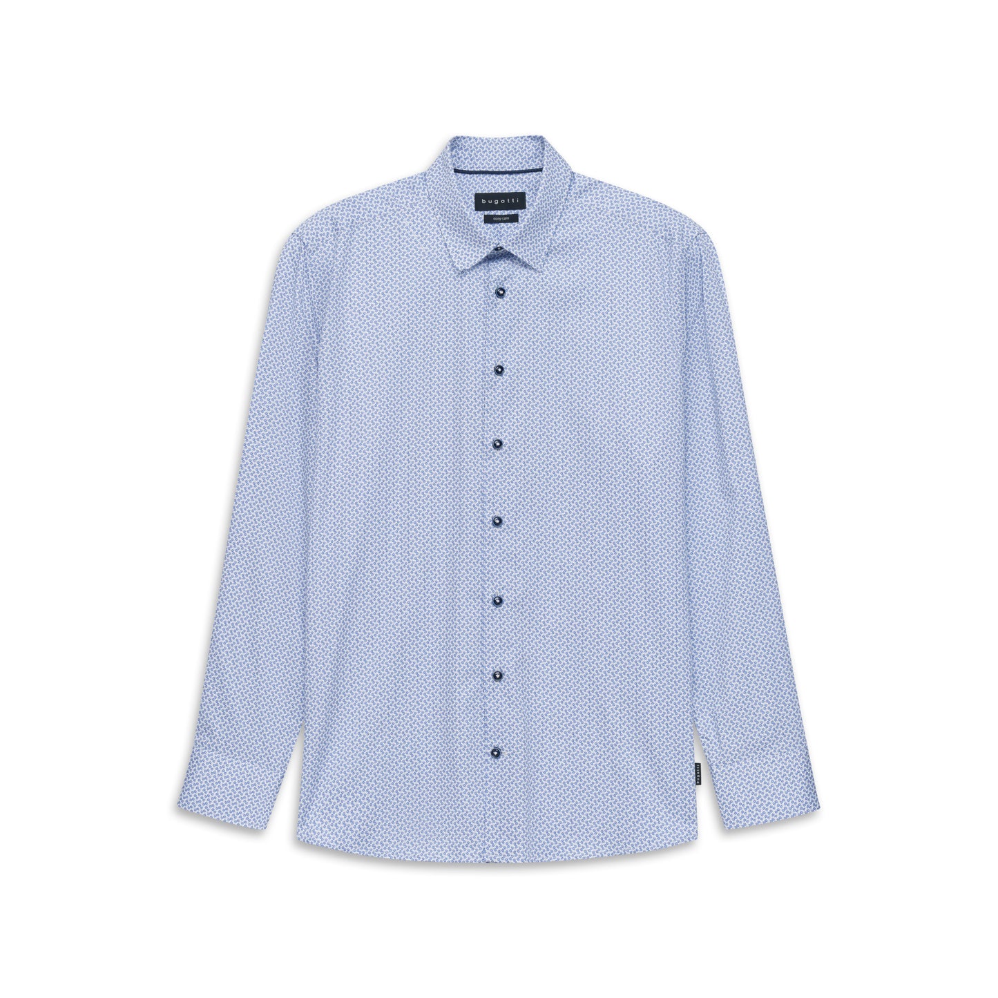 Bugatti 9750 18504E 370 Navy Blue Casual Shirt