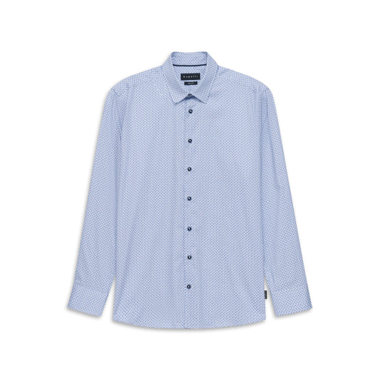 Bugatti 9750 18504E 370 Navy Blue Casual Shirt