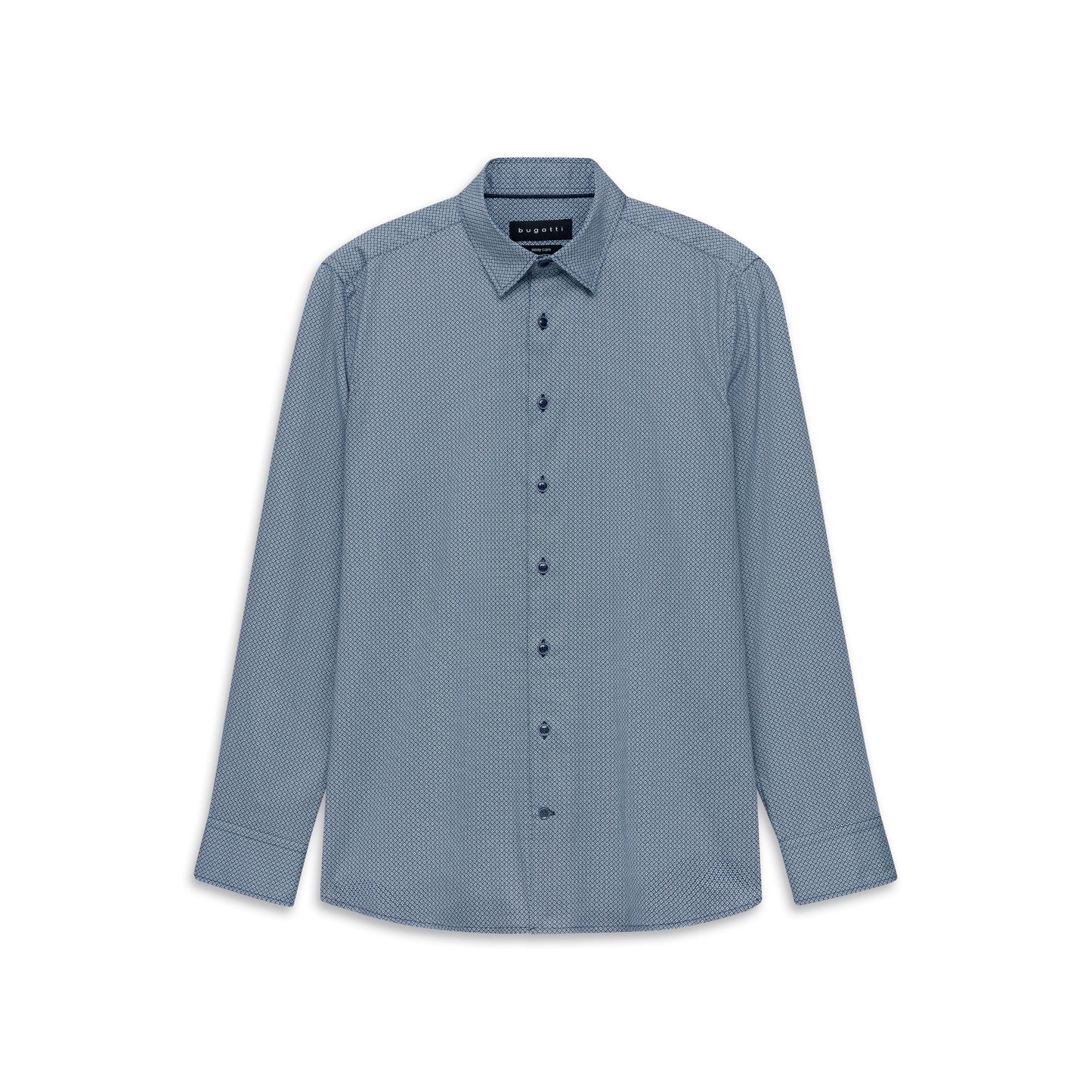 Bugatti 9750 18505E 390 Navy Blue Casual Shirt