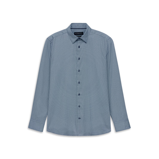 Bugatti 9750 18505E 390 Navy Blue Casual Shirt