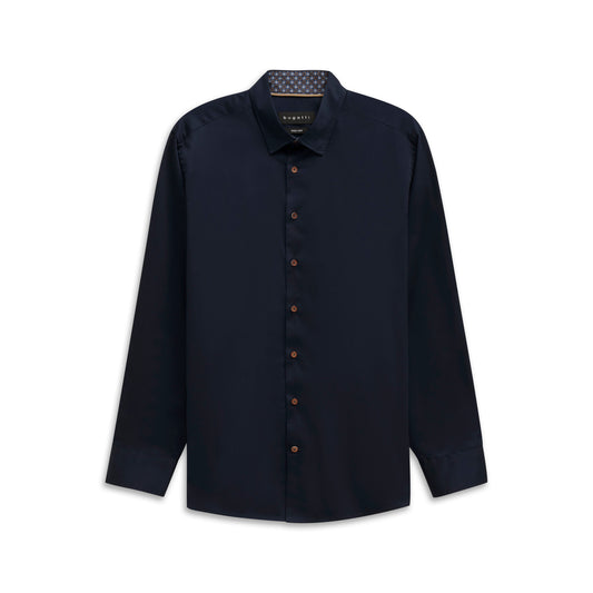 Bugatti 9750 88507D 390 Navy Blue Casual Shirt