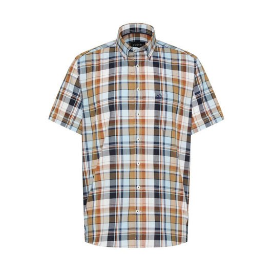 Bugatti 9450 58412A 680 Rust Casual Shirt