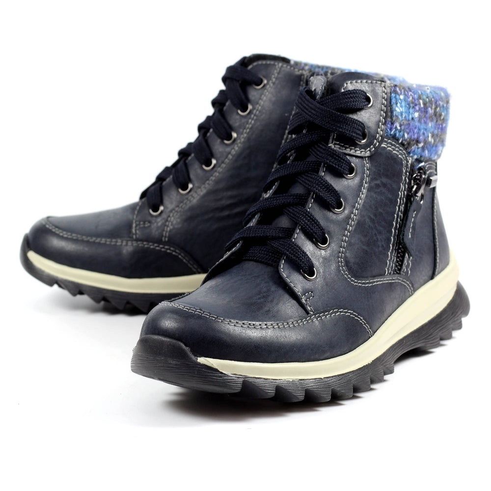 Lunar Buttermere Navy W/Proof Ankle Boot