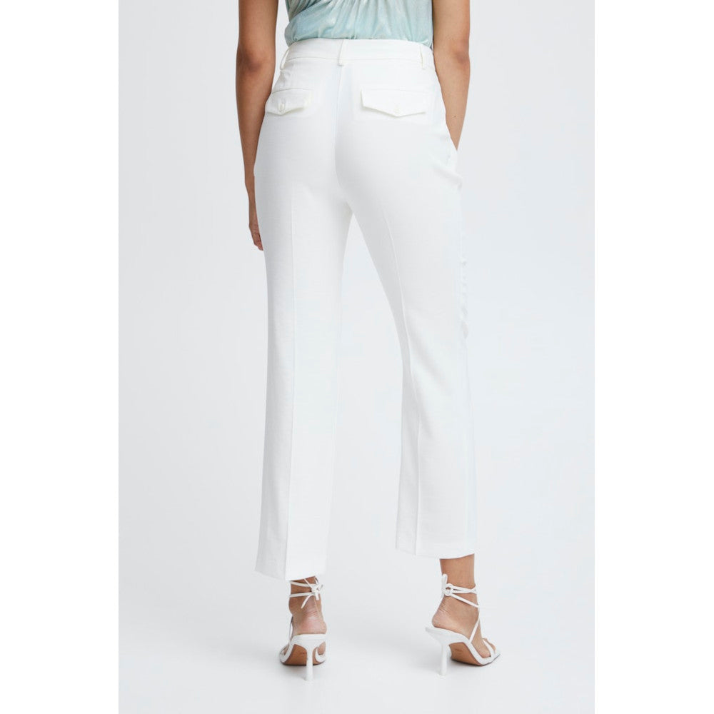 B.Young 20814862 114300 Marshmallow Trousers