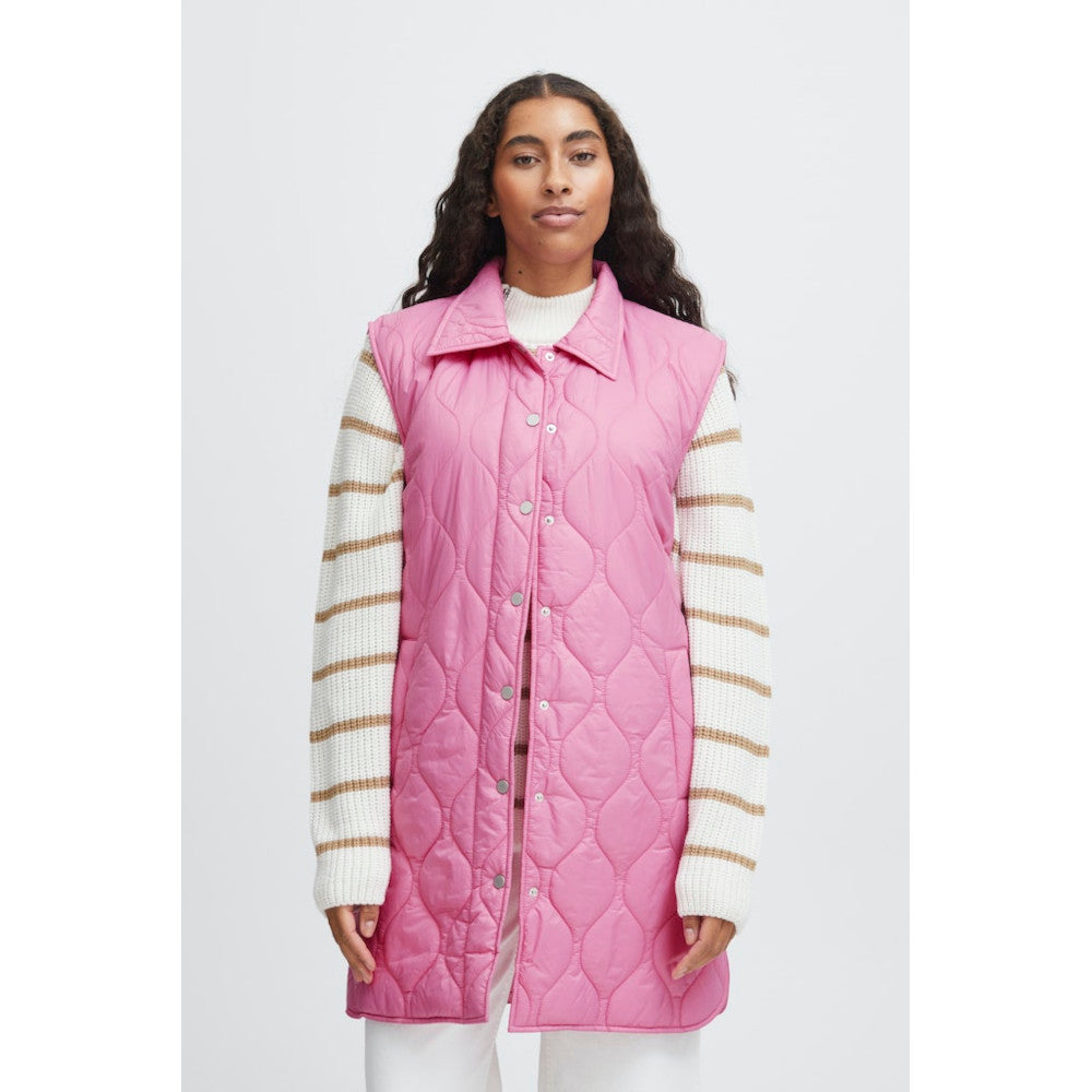 B.Young 20814228 172625 Super Pink Gilet