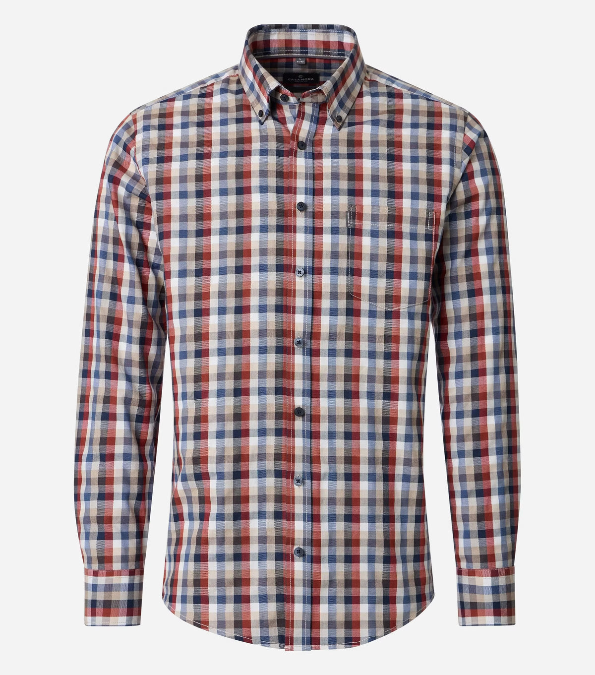 Casa Moda 126132030 450 Check Casual Shirt
