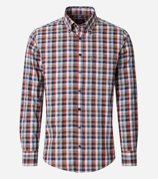 Casa Moda 126132030 450 Check Casual Shirt