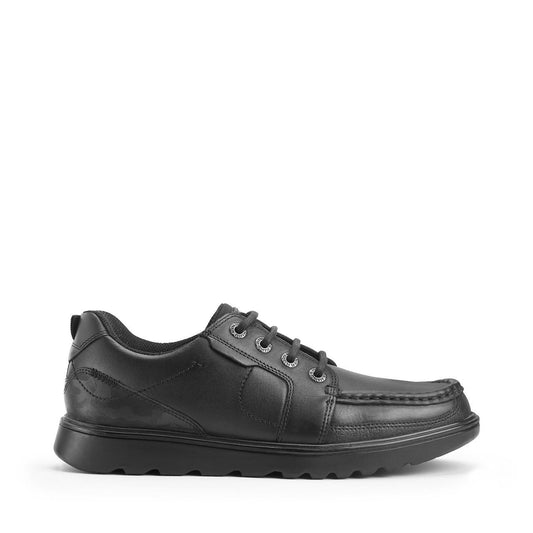 Start Rite Cadet Black Leather School Shoes