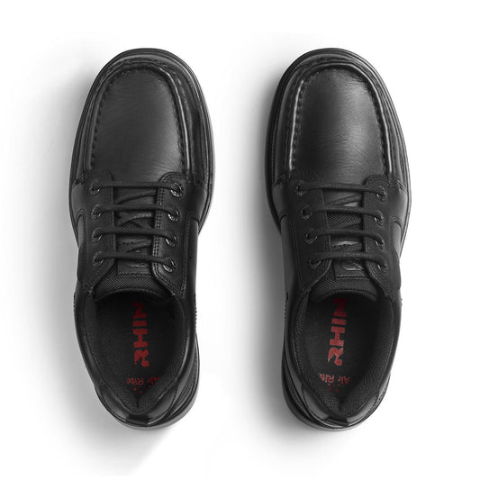 Start Rite Cadet Black Leather School Shoes