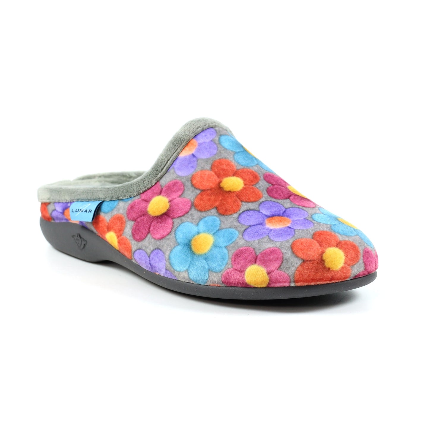 Lunar KLA203 Cameo Grey Slippers