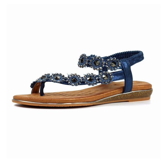 Lunar Charlotte II Navy Sandals