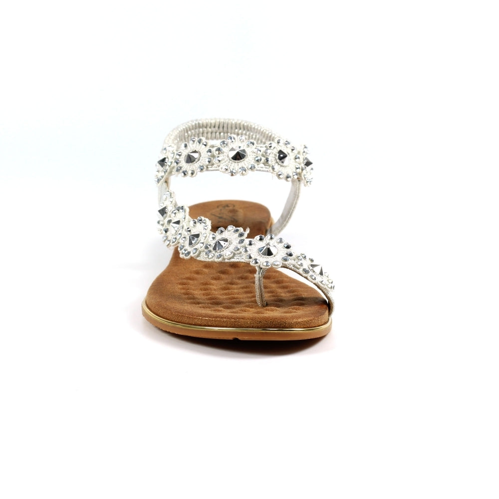 Lunar Charlotte II Silver Sandals