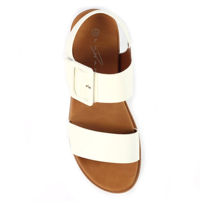 Lunar Cher White Sandals