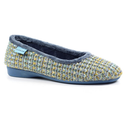 Lunar Cherie Grey Slipper