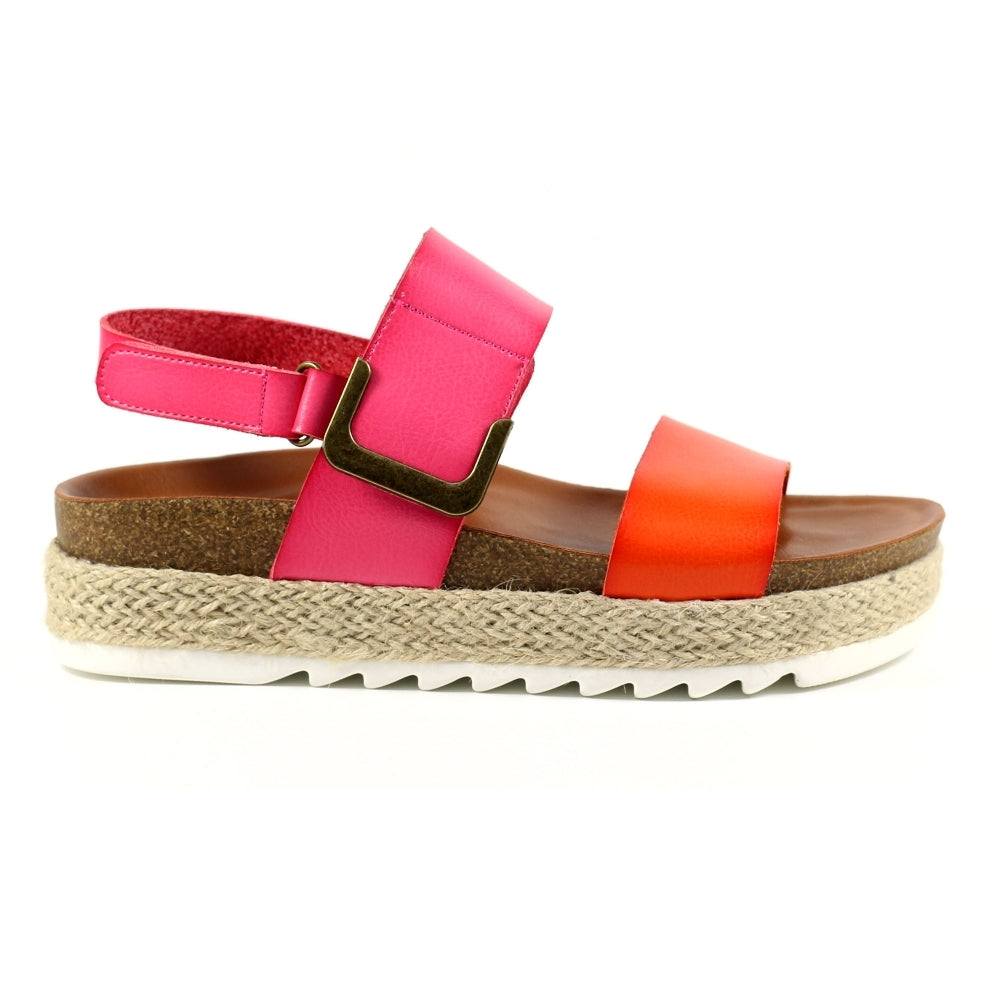 Lunar Deanna II Pink Sandals