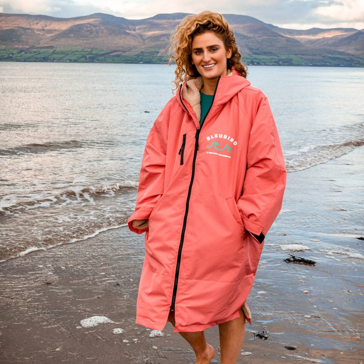 Bleubird Nordic Robe - Coral