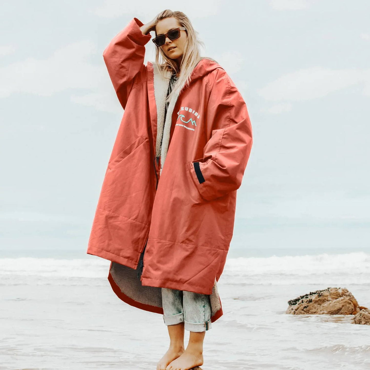 Bleubird Nordic Robe - Coral