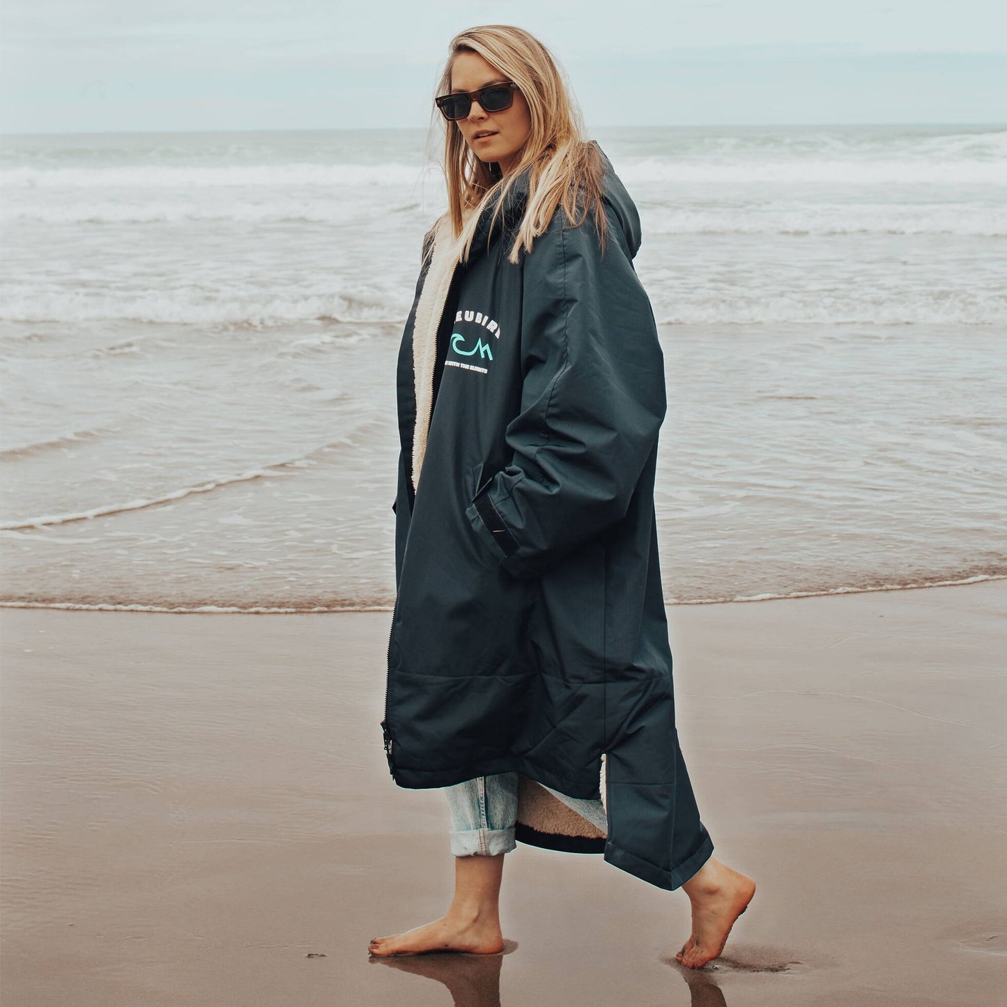 Bleubird Nordic Robe - Navy