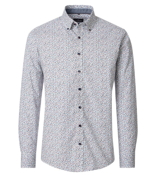 Casa Moda 126132000 400 Garnet Casual Shirt