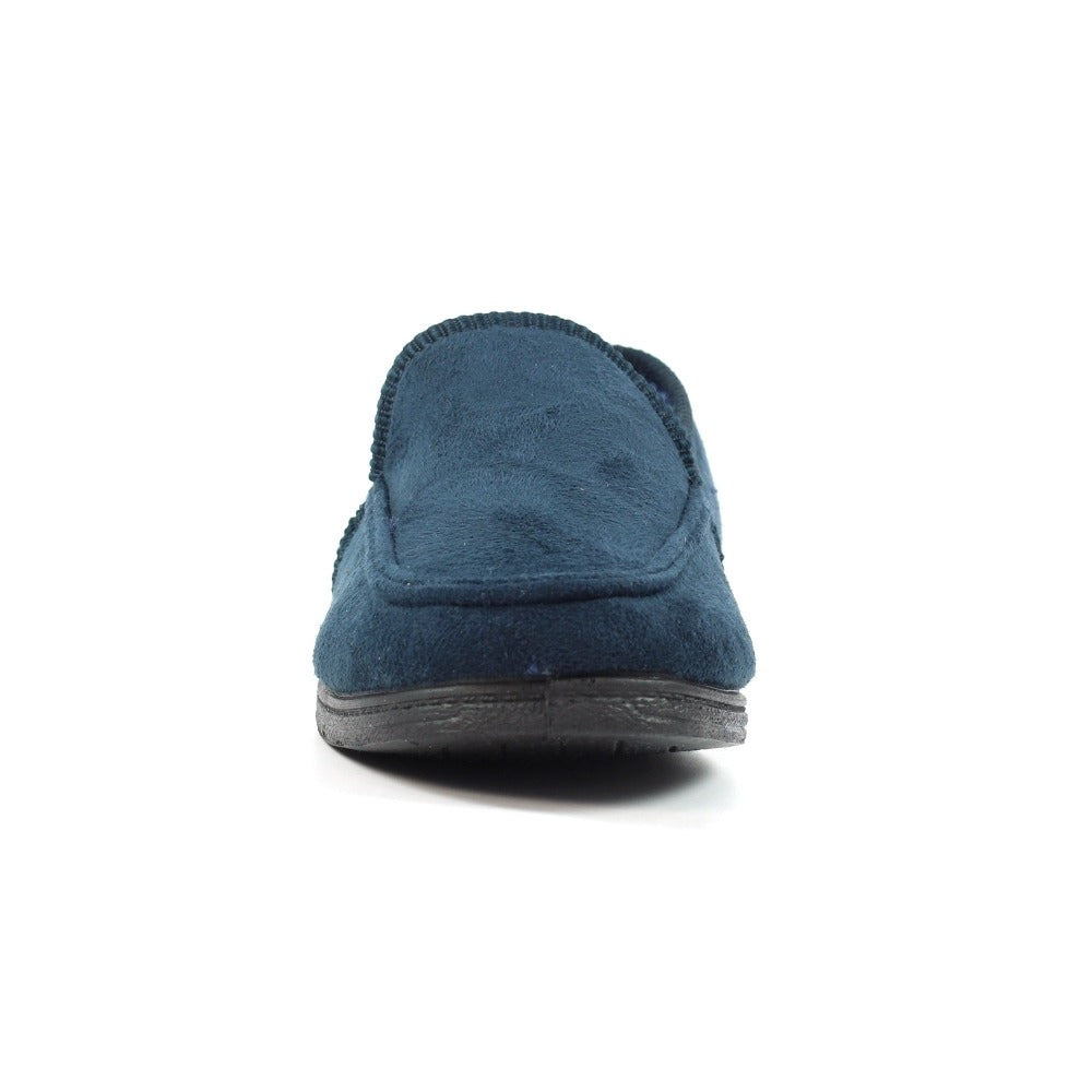Lazy Dogz Eden Navy Slipper