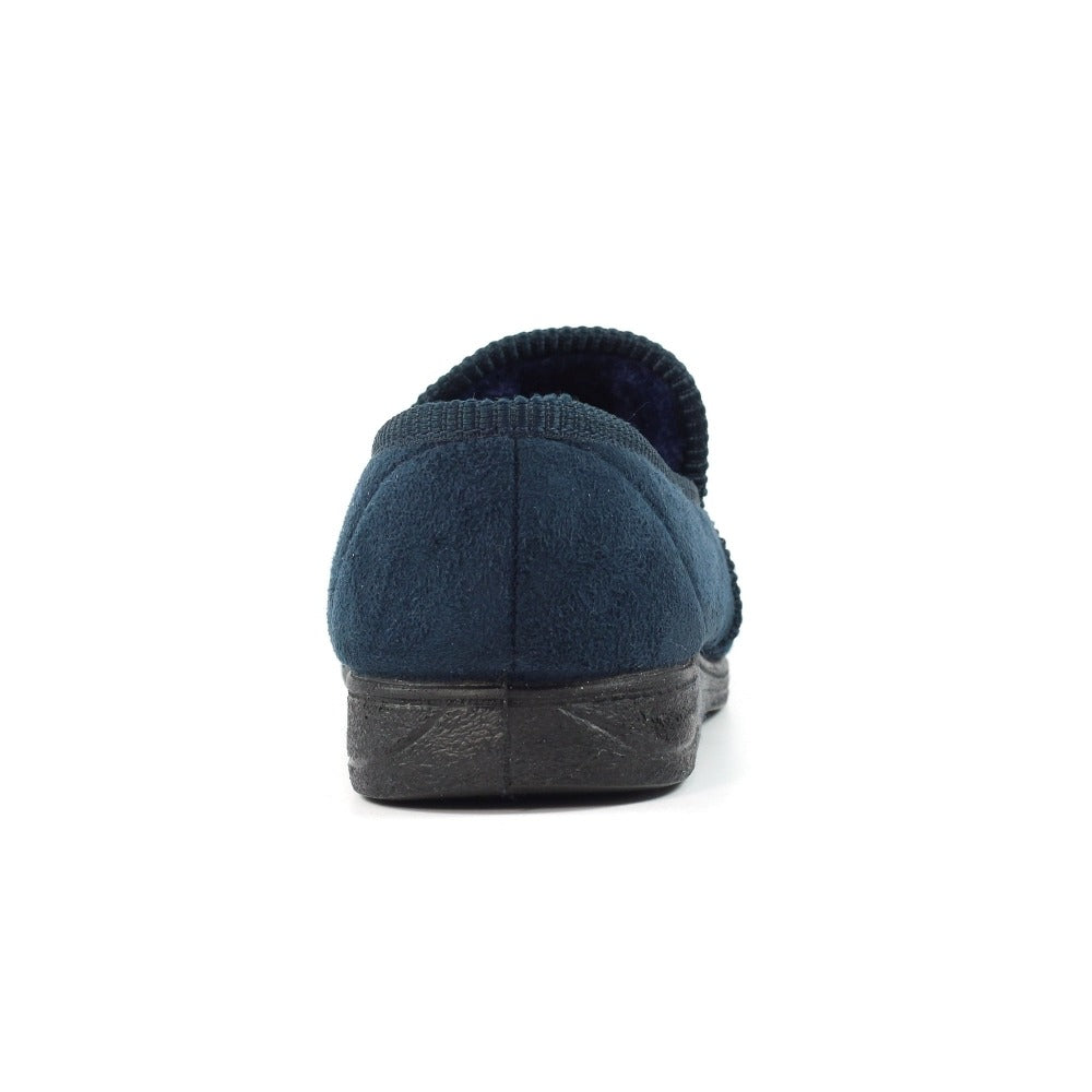 Lazy Dogz Eden Navy Slipper