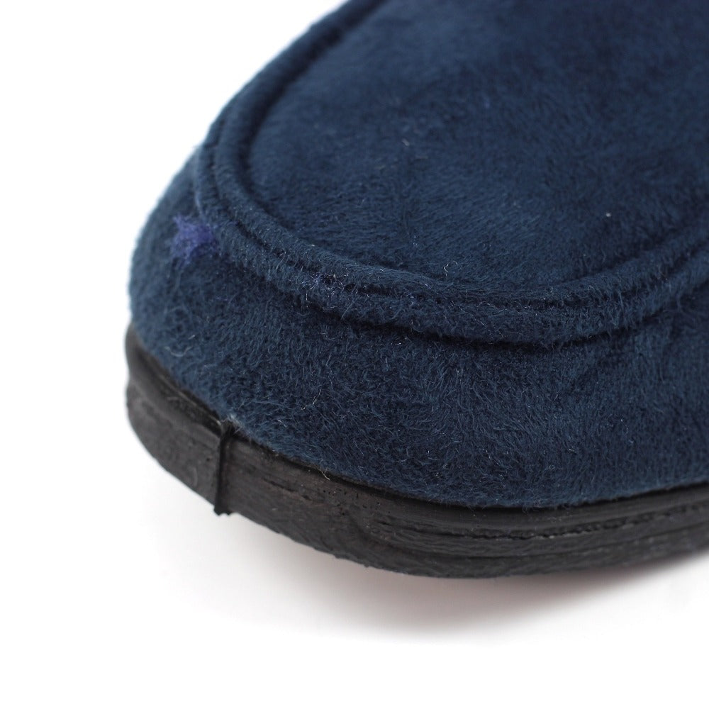 Lazy Dogz Eden Navy Slipper