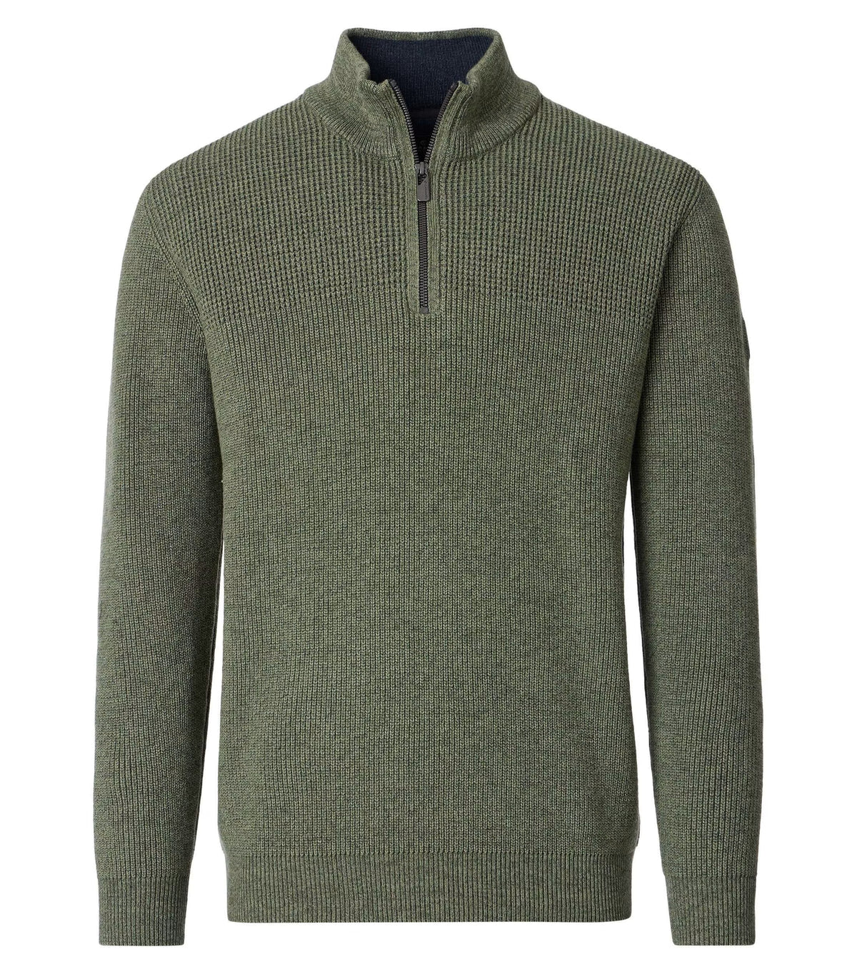 Casamoda 126280020 336 Clover Half Zip Sweater