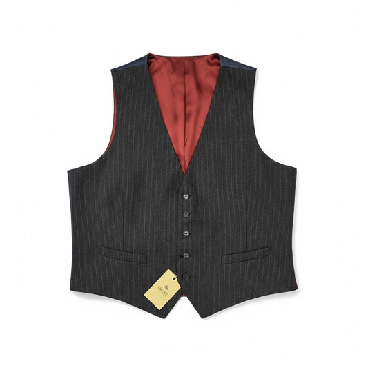 Magee 43588 Blue Stripe Waistcoat