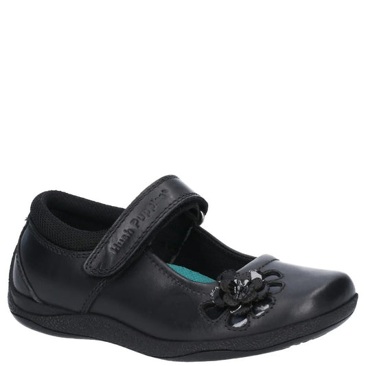 Hush Puppies Jessica Black School Footwear