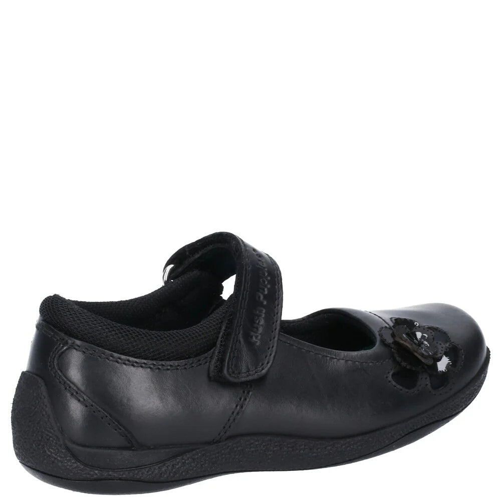 Hush Puppies Jessica Black School Footwear