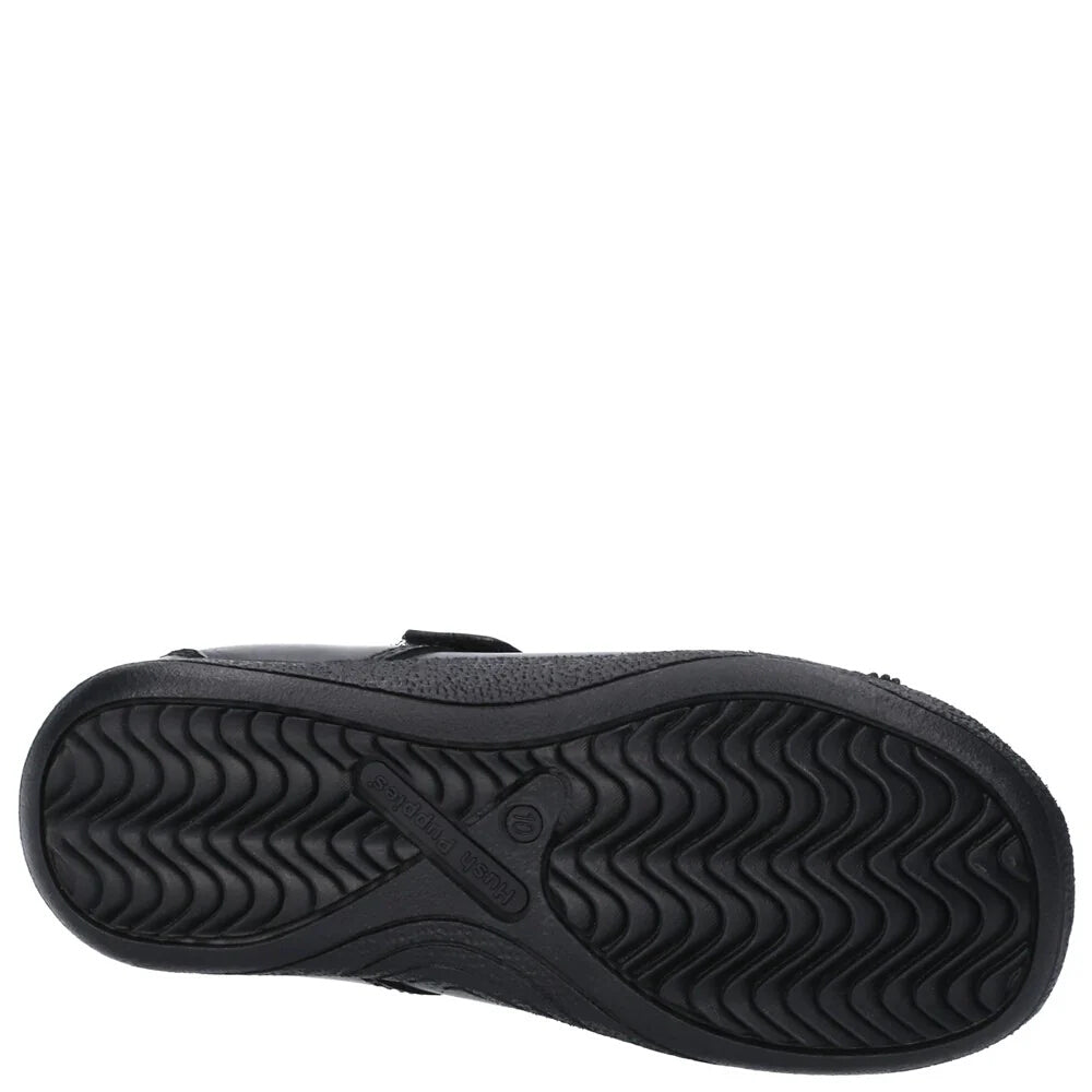 Hush Puppies Jessica Black School Footwear