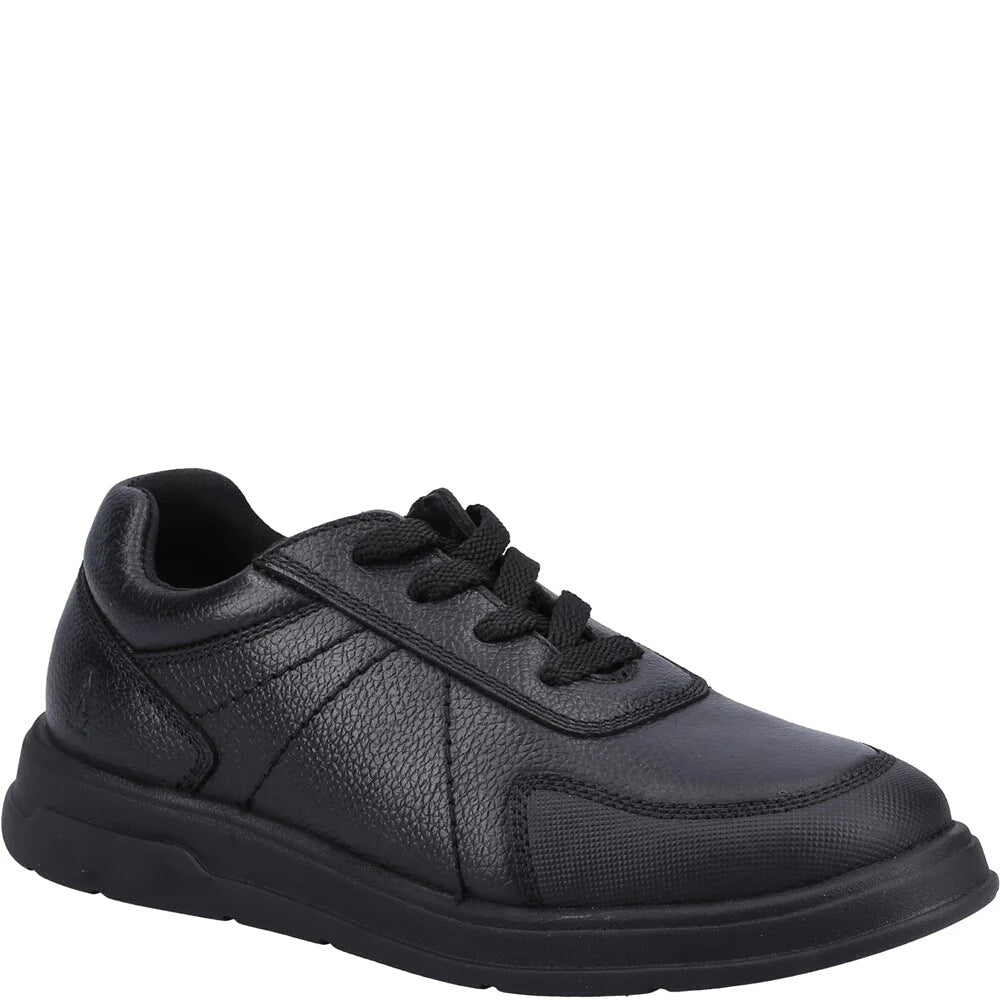 Hush Puppies Robert Black School Footwear