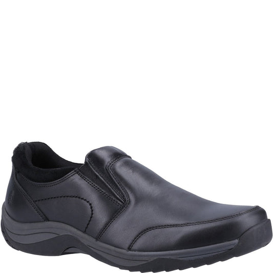 Hush Puppies Donald Black Shoes