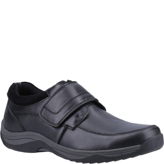 Hush Puppies Douglas Black Shoes