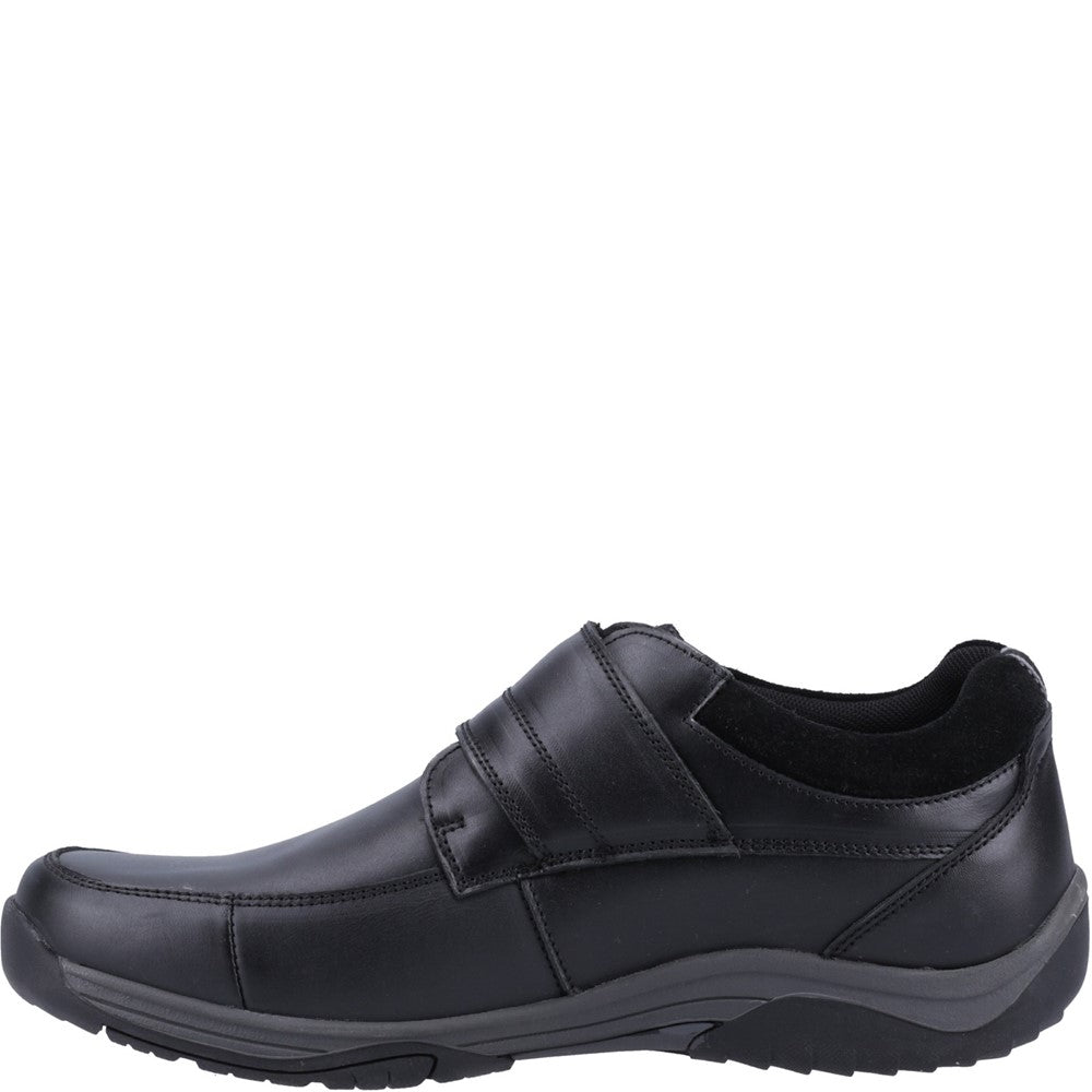 Hush Puppies Douglas Black Shoes