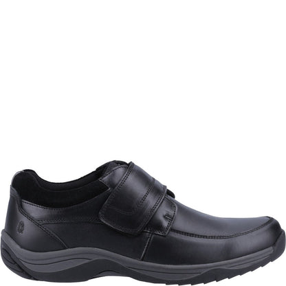 Hush Puppies Douglas Black Shoes