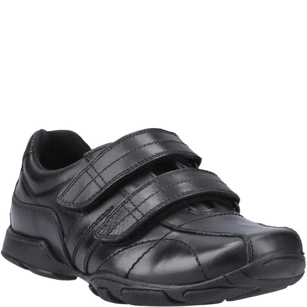 Hush Puppies Vance Black School Footwear