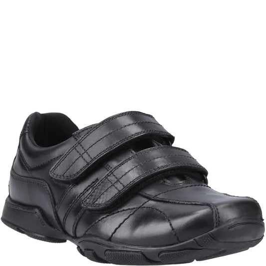 Hush Puppies Vance Black School Footwear