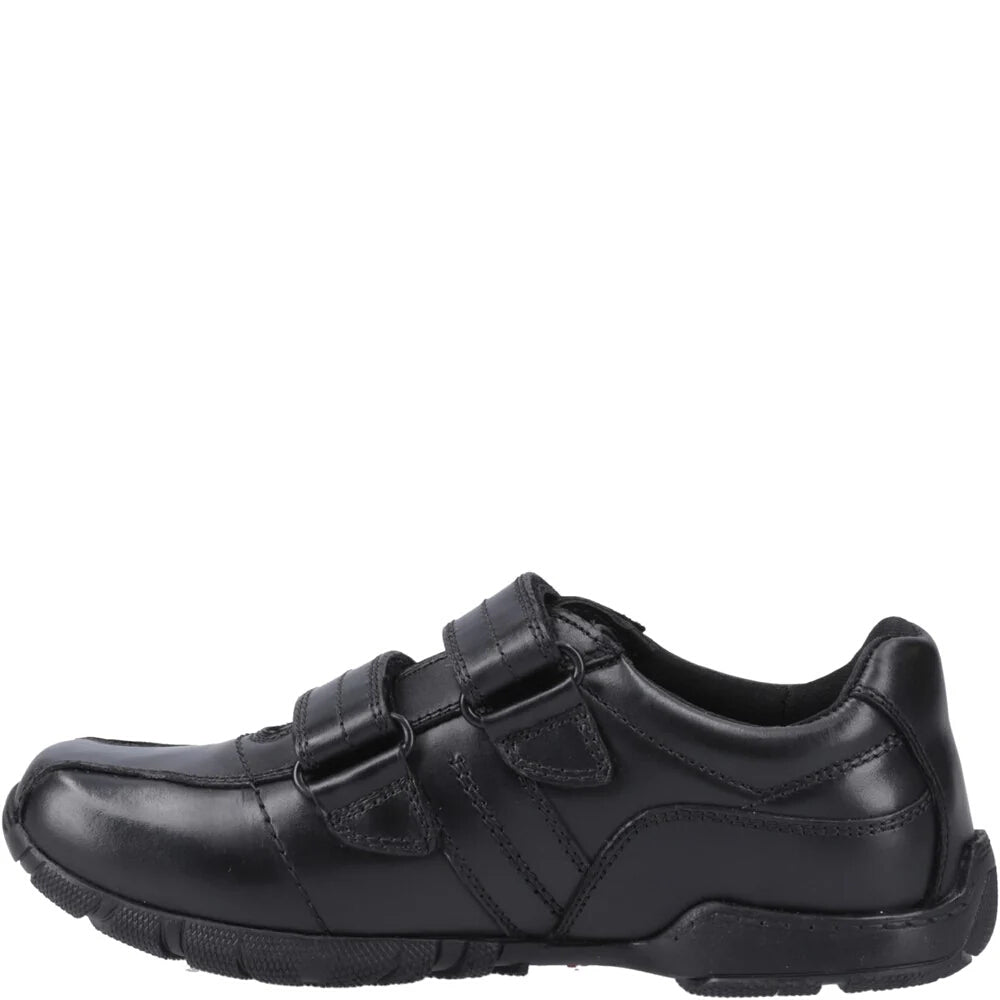 Hush Puppies Vance Black School Footwear