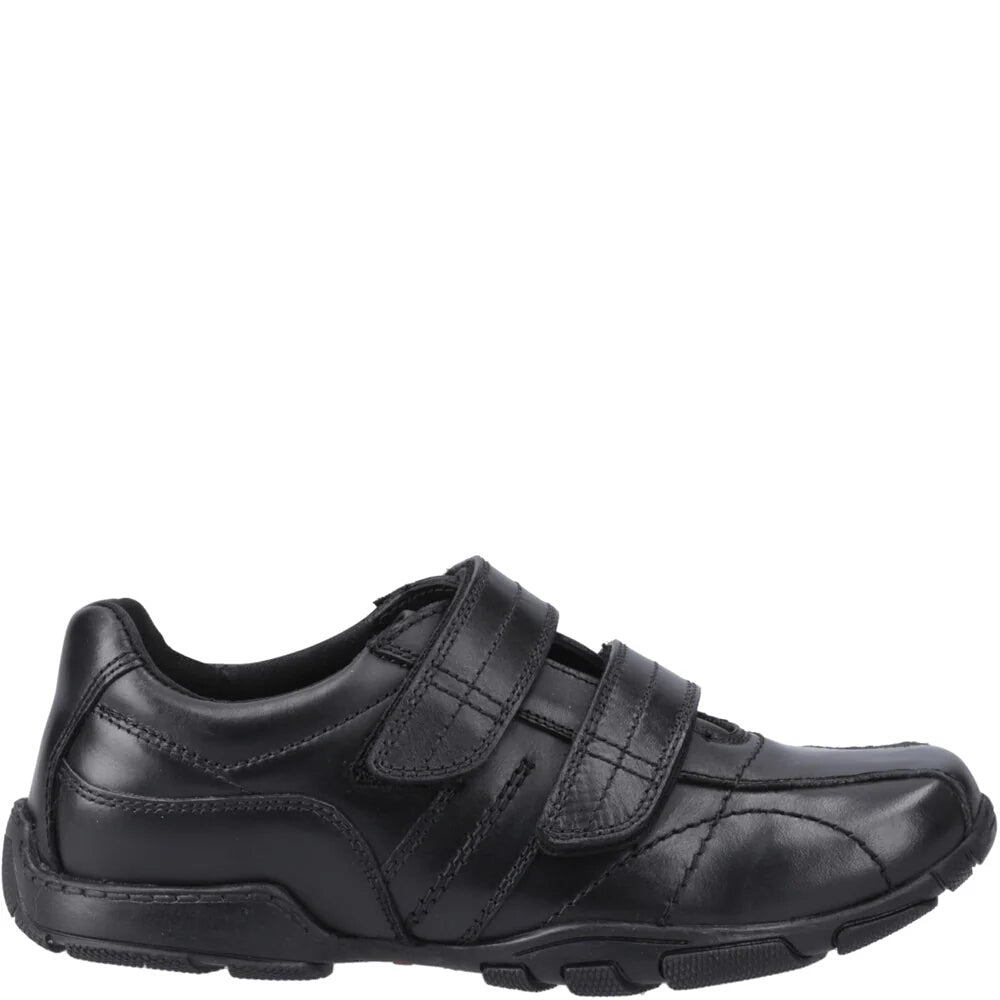Hush Puppies Vance Black School Footwear