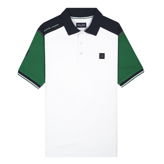Eden Park Official Irish Rugby White Polo Shirt