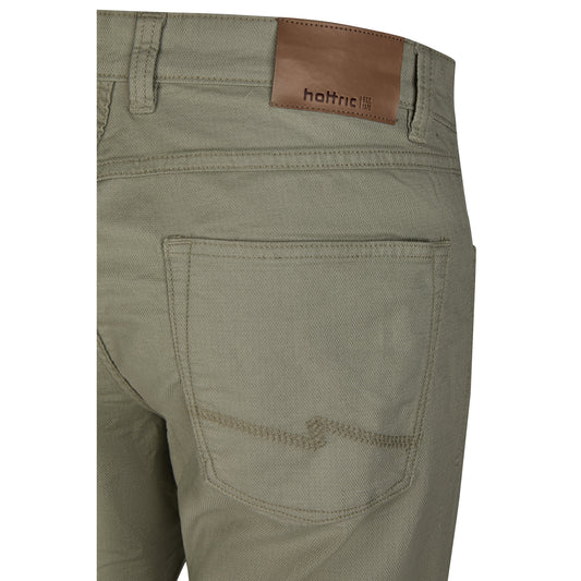 Hattric 688455 7367 32 Green Chinos